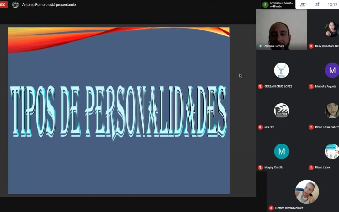 Conferencia: Tipos de Personalidades